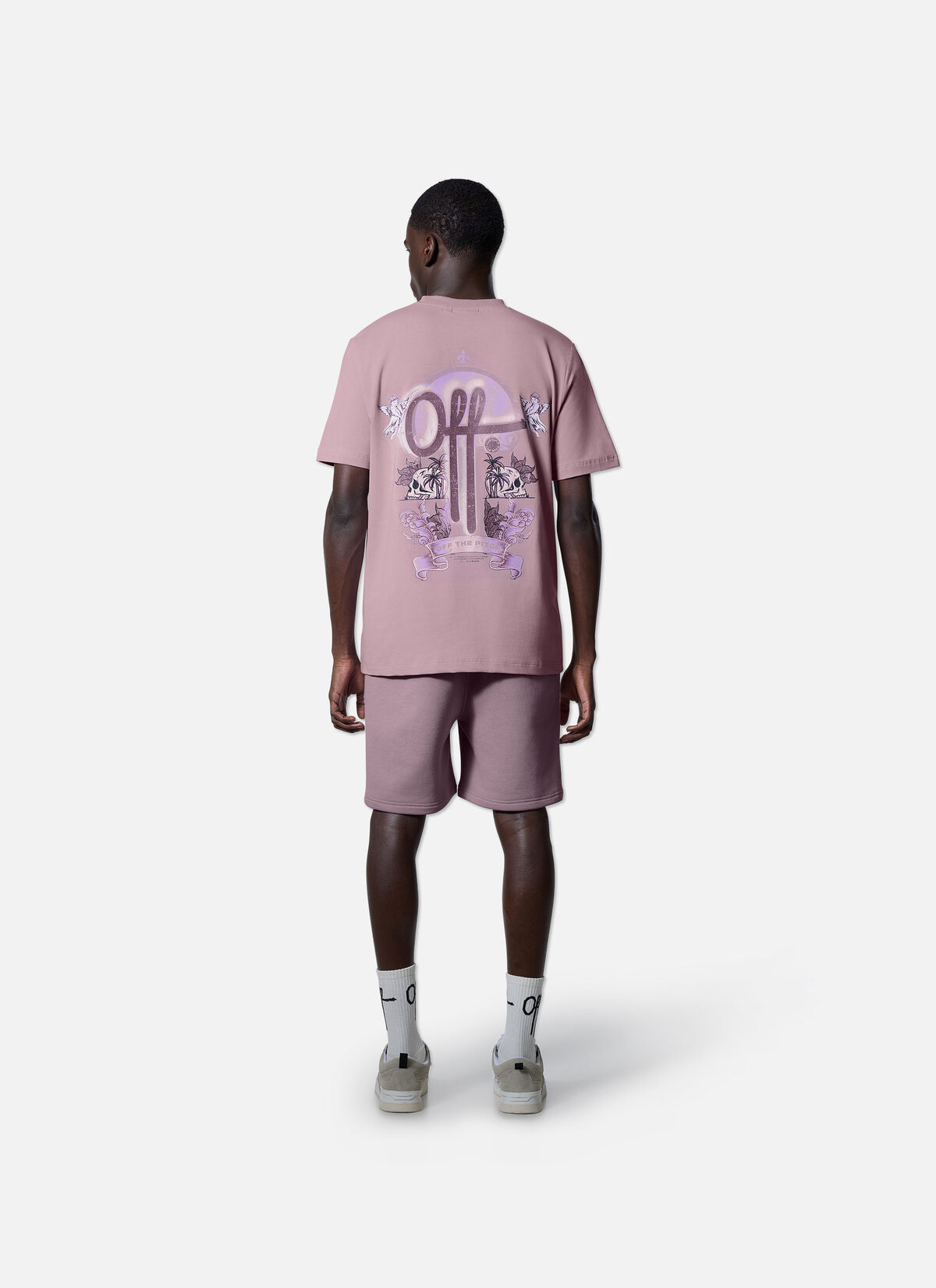 Higher Purpose Regular Tee, Red/White, hi-res