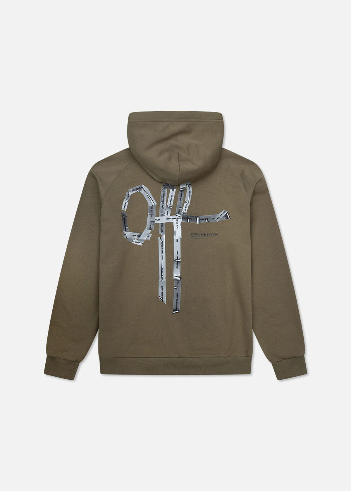 Tape Off Oversized Hood, Army green, hi-res
