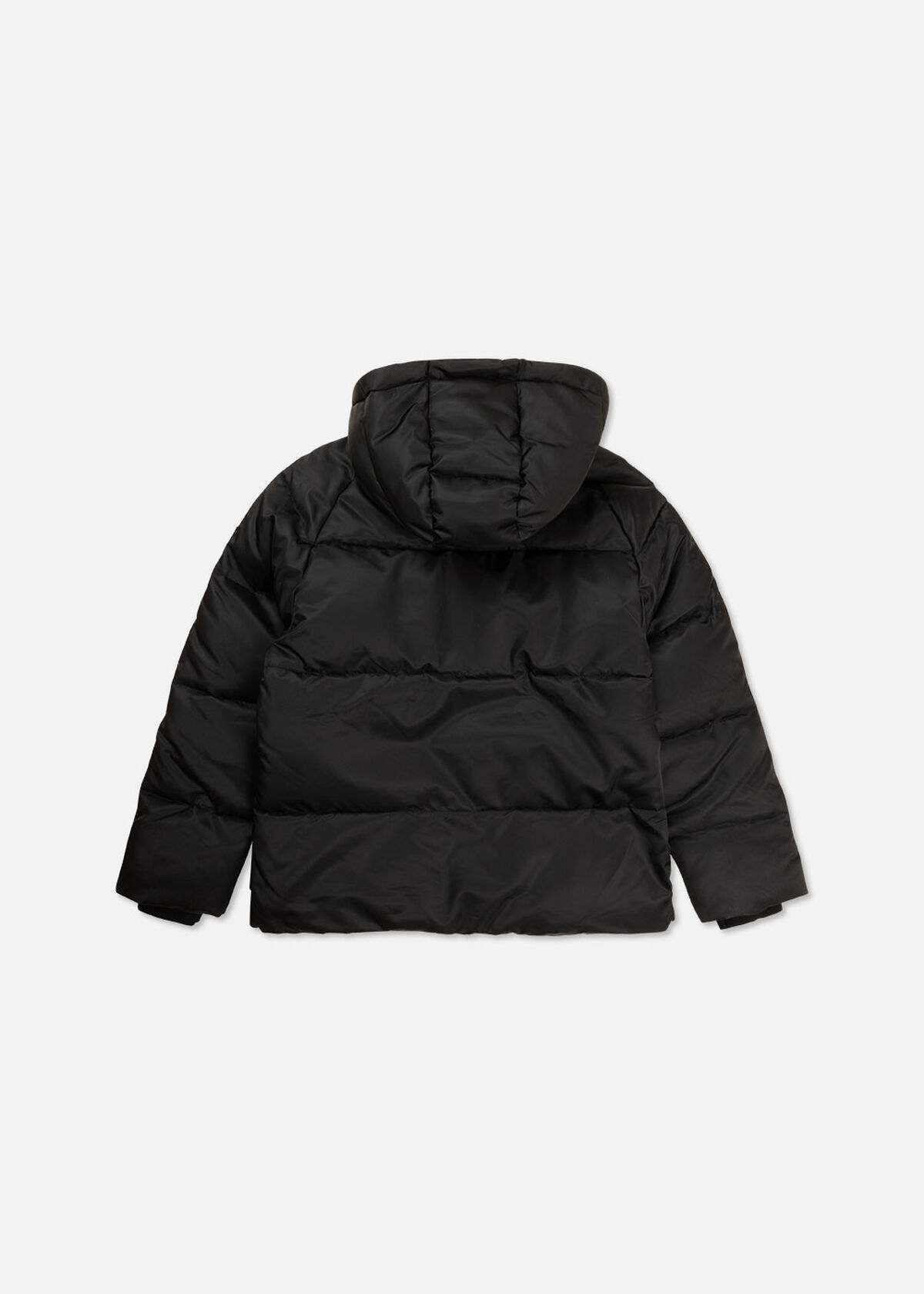 Short Down Jacket, Black, hi-res