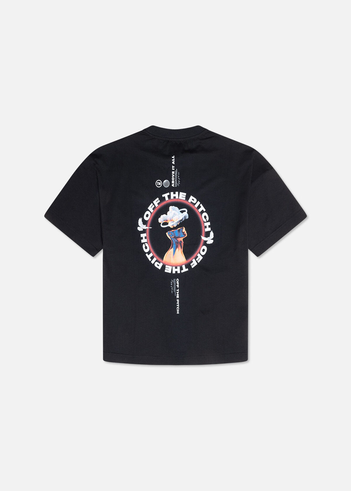 Sky- High Oversized Tee Unisex, Black, hi-res