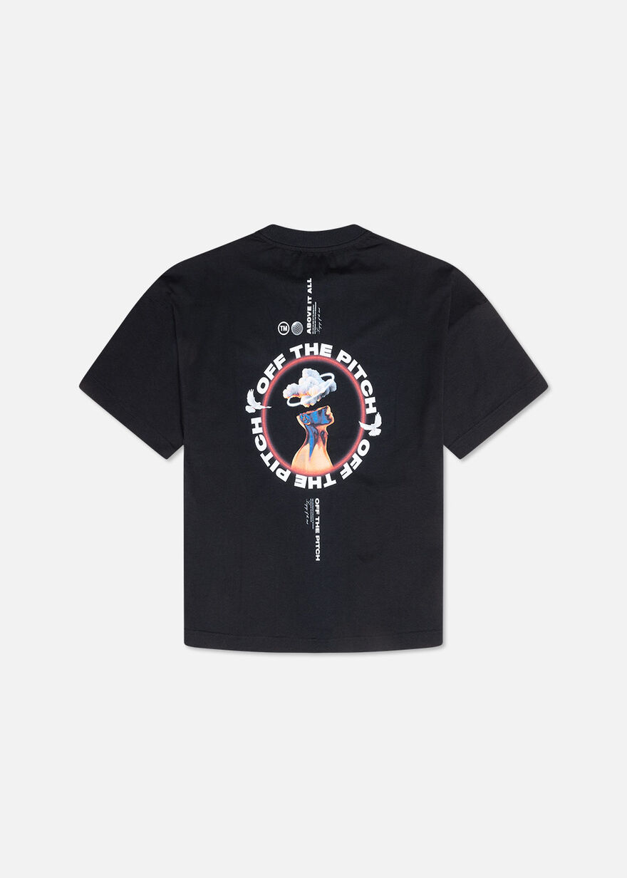 Sky- High Oversized Tee Unisex, Black, hi-res