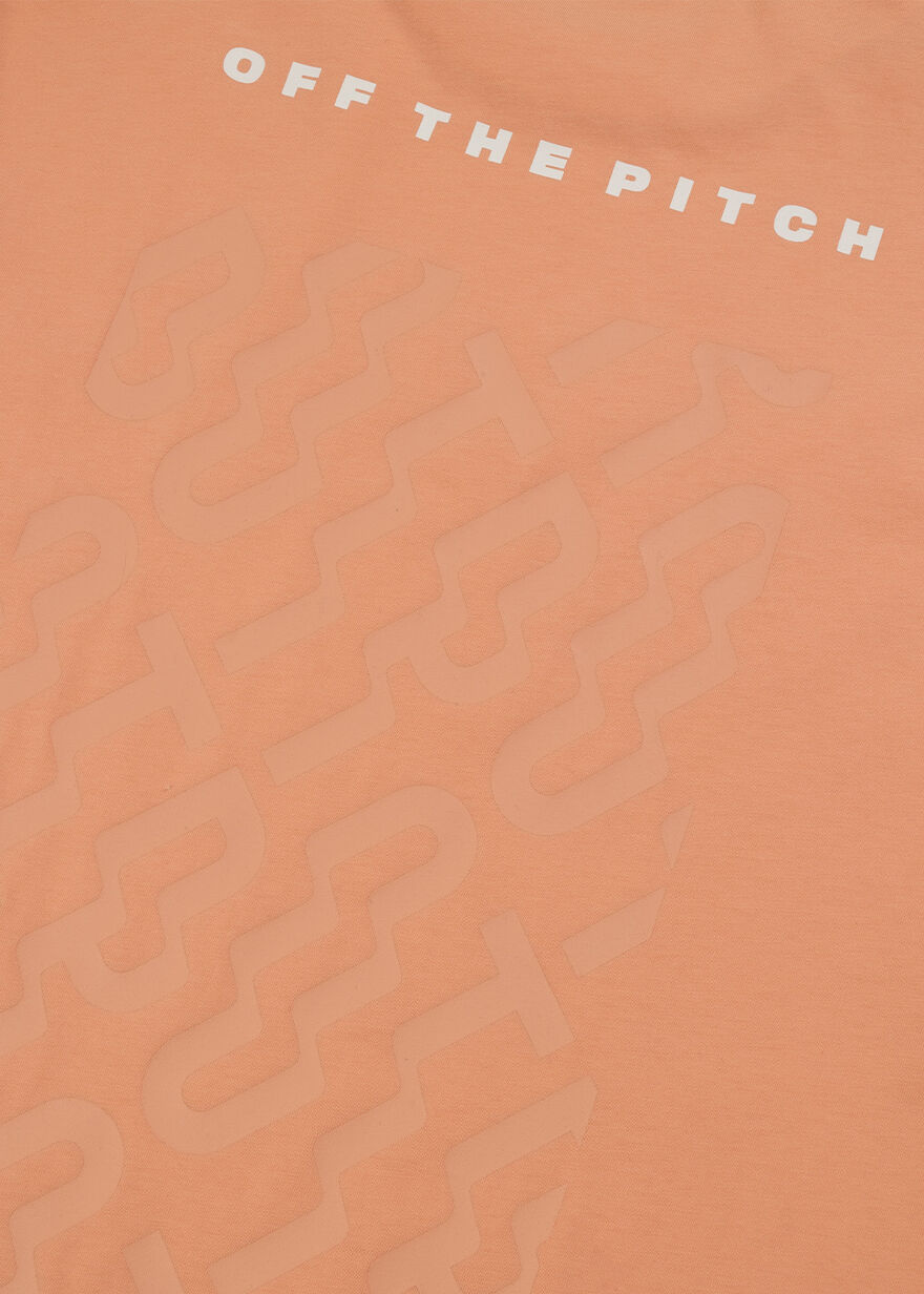 Backburn Regular Tee - 100% Cotton, Peach, hi-res