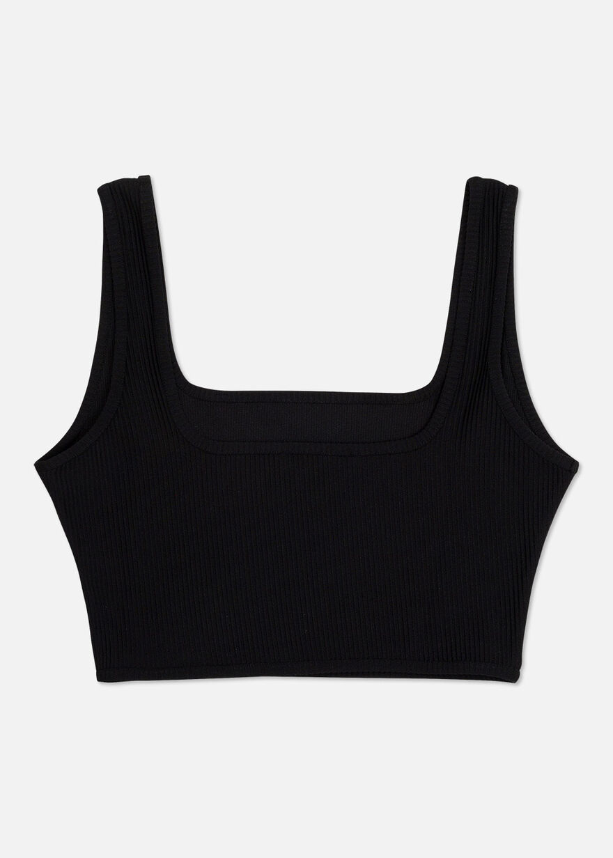 OTP BL Crop Top, Black, hi-res
