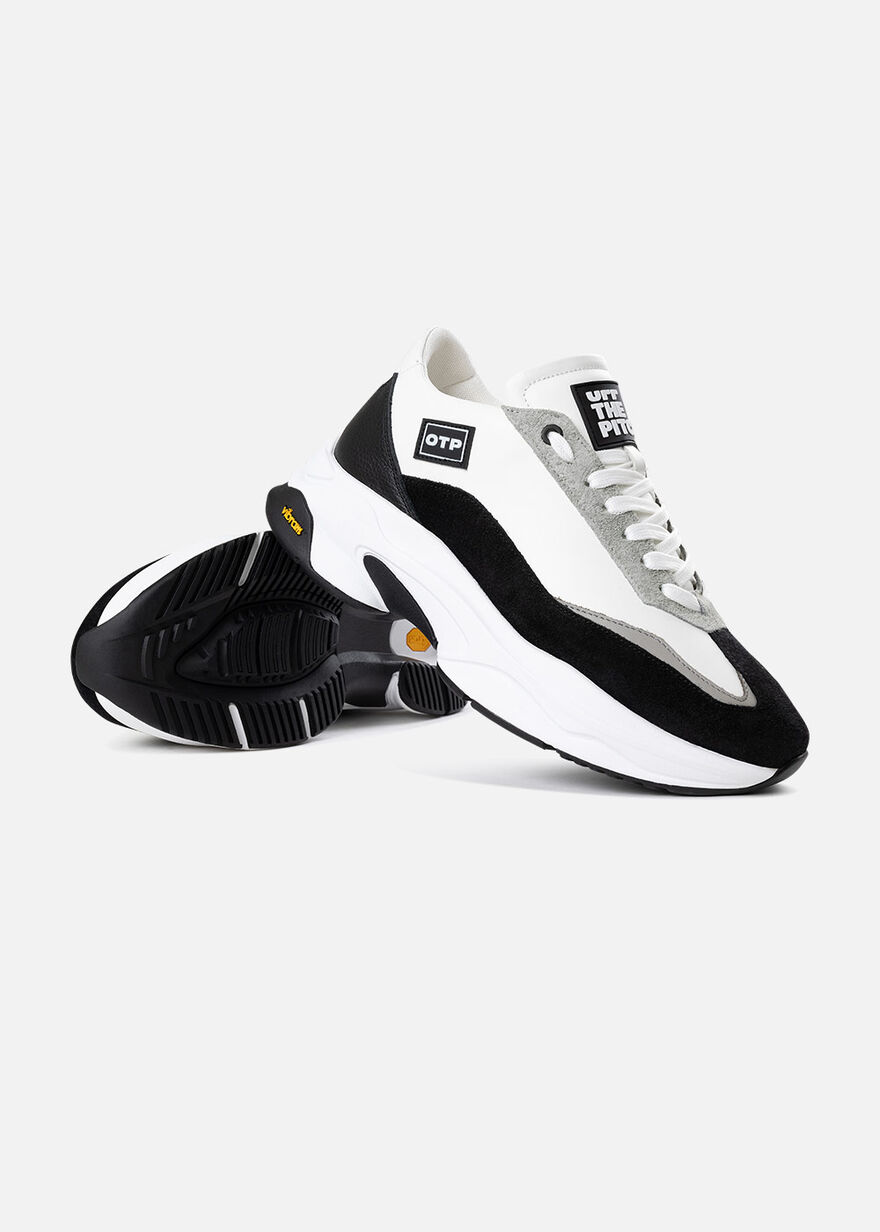 CR-3.0 - Hairy Suede / Ripstop / Leather, Black/White, hi-res