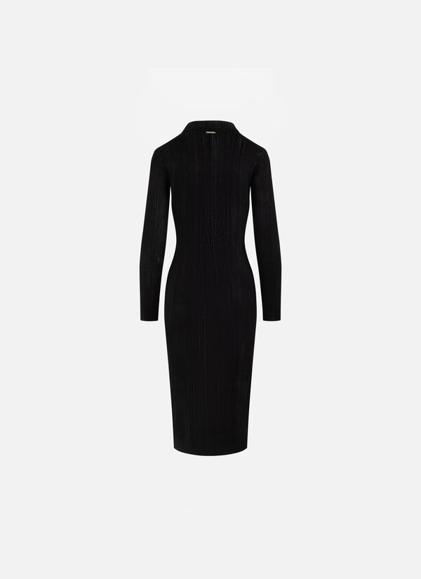 Knitted Bodycon Mud Dress