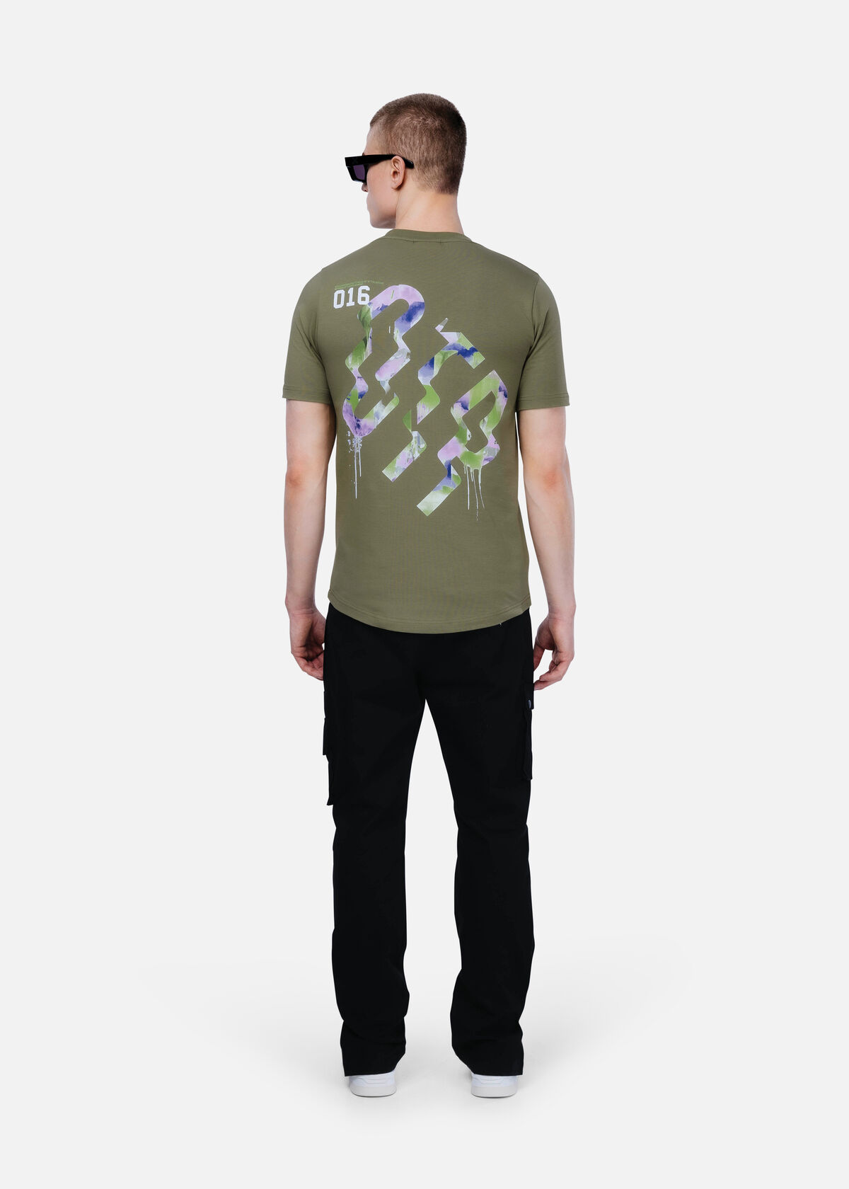 Generation Slim fit Tee, Dark green, hi-res
