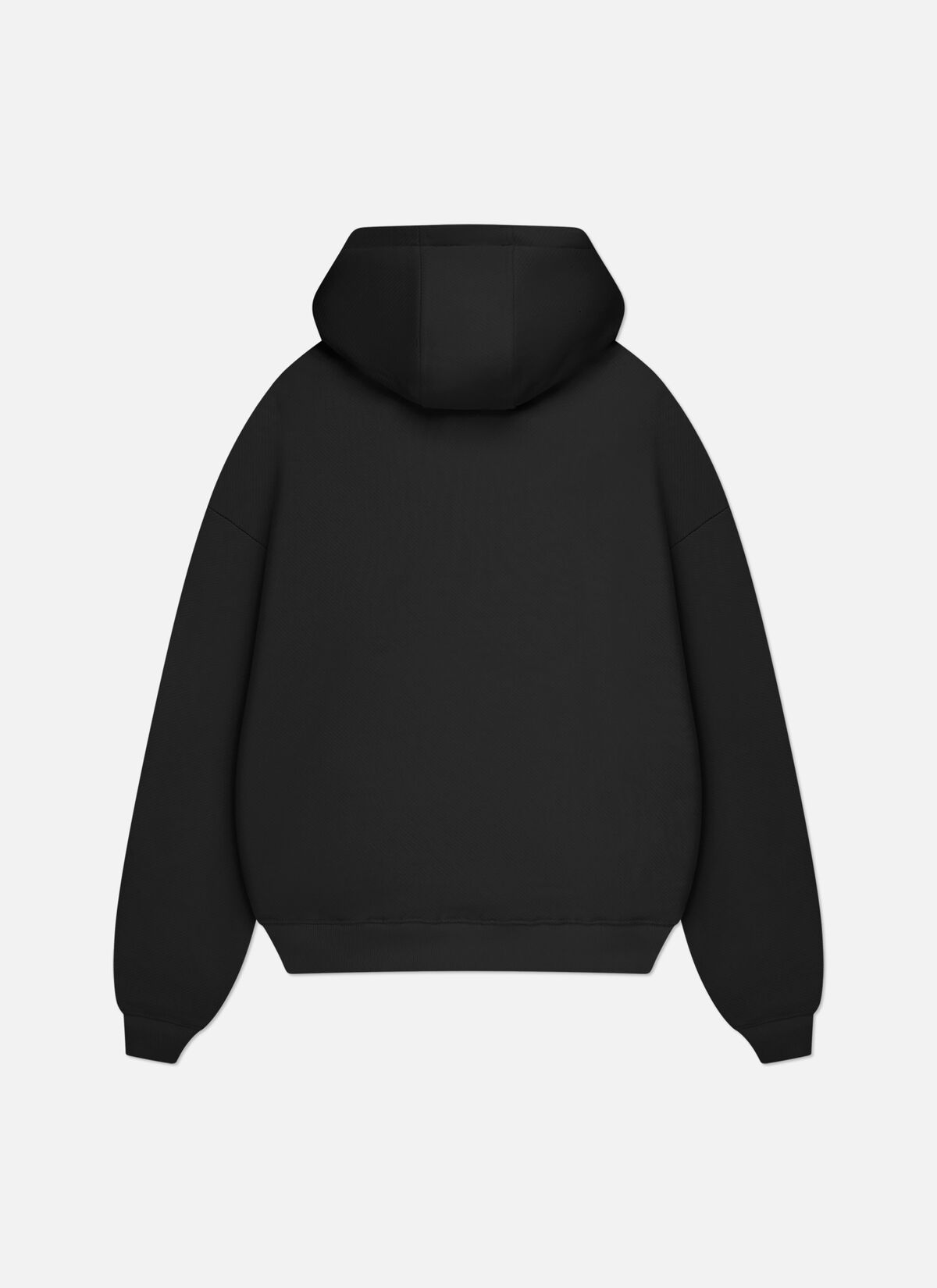 Wardrobe Essentials Full Zip, Black, hi-res