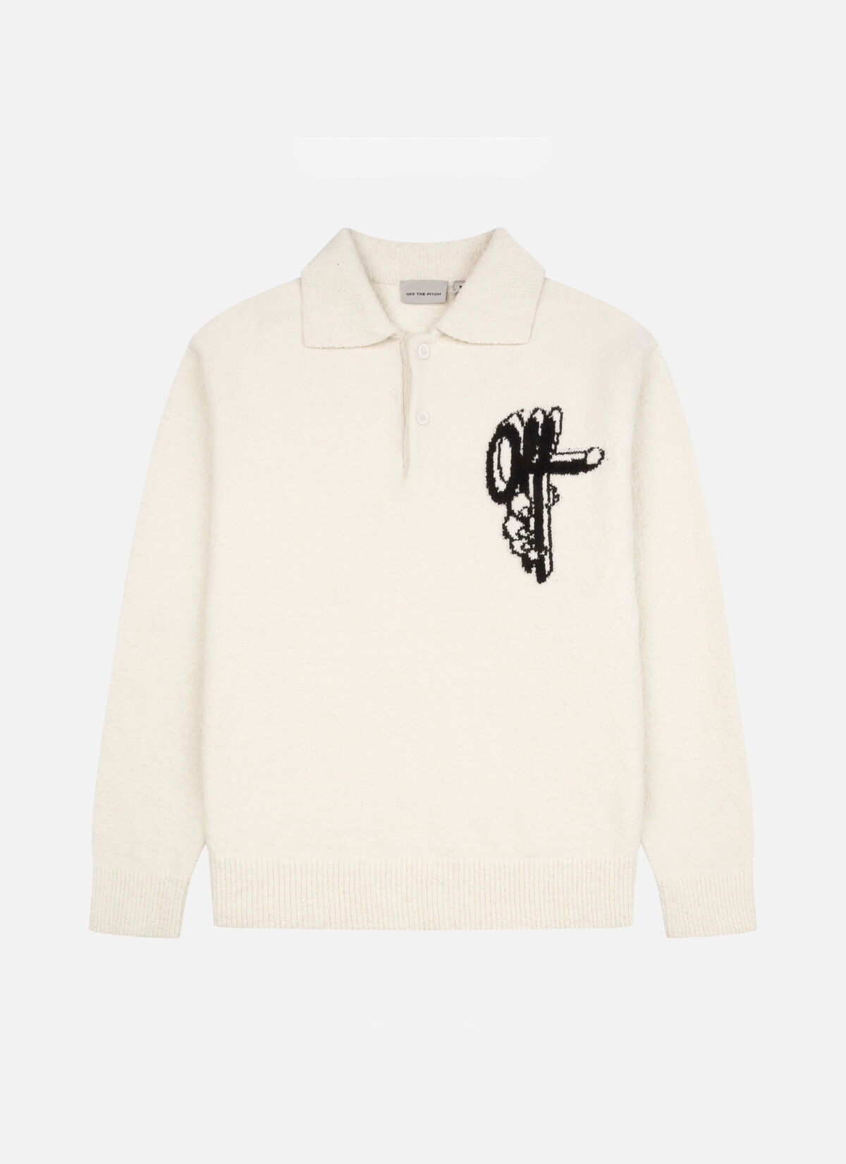 Boucle Grip Sweater, Off white, hi-res