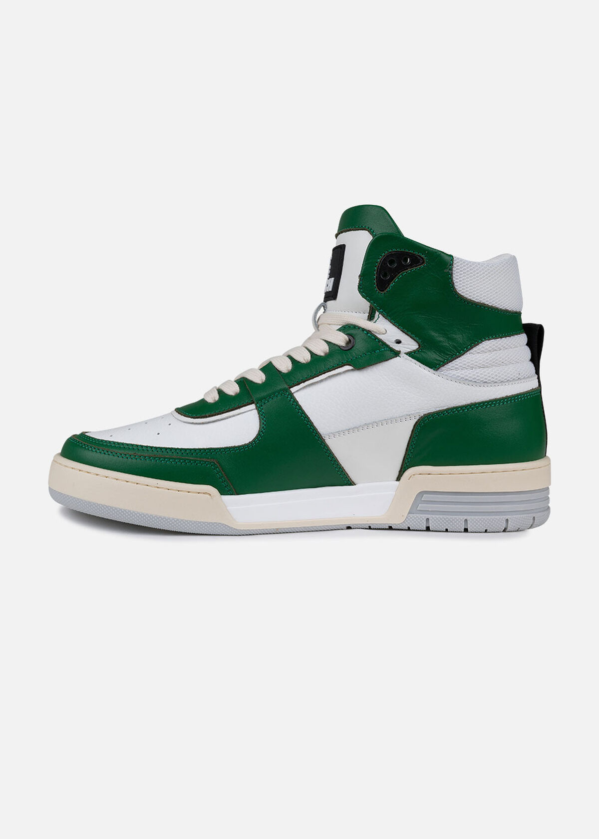 Basketta Hi, Green/White, hi-res