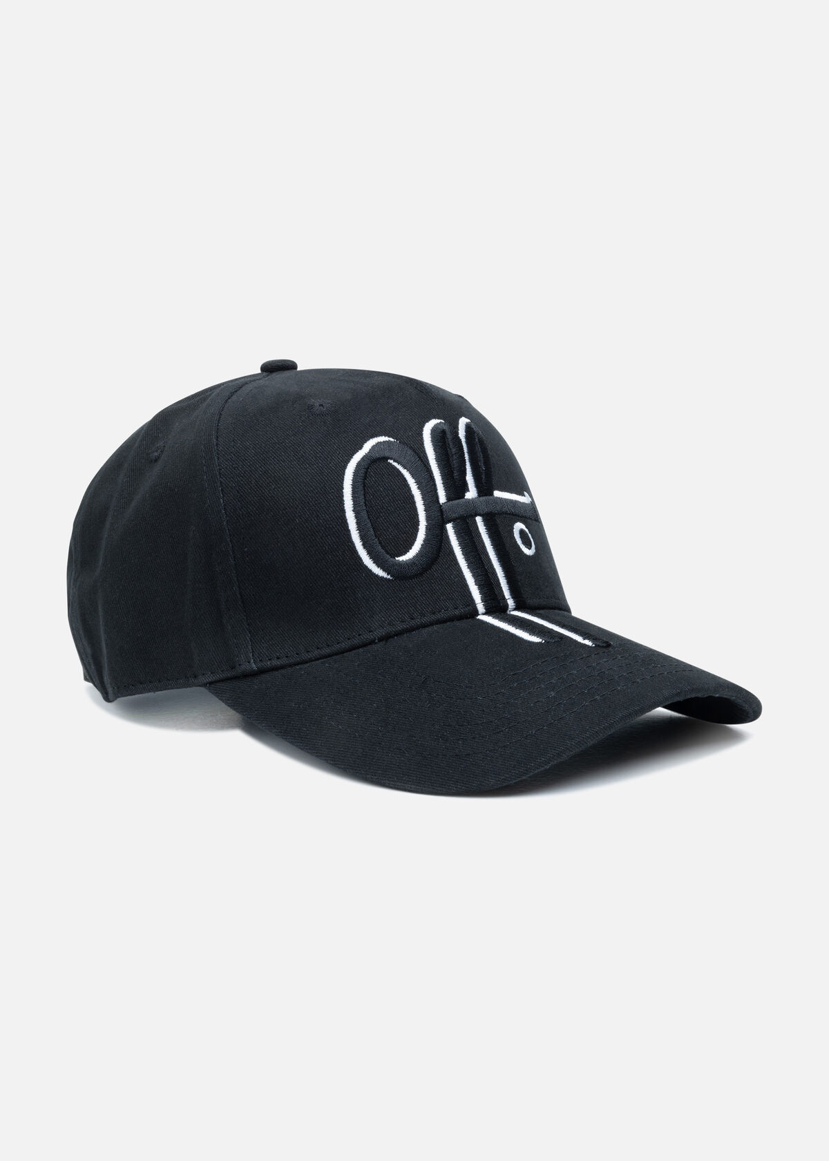 Fullstop Cap, Black, hi-res