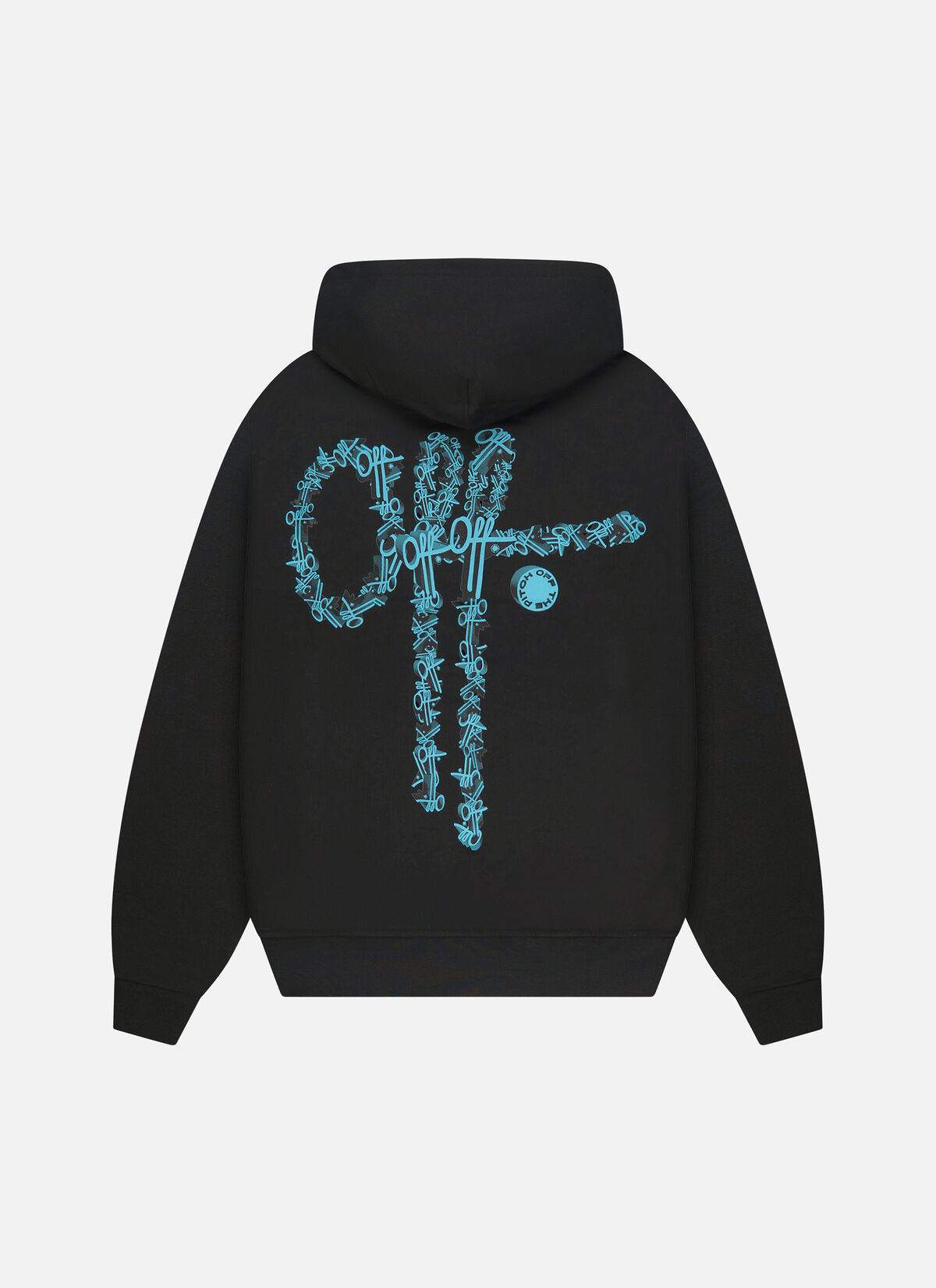 3D Off Hood, Black, hi-res