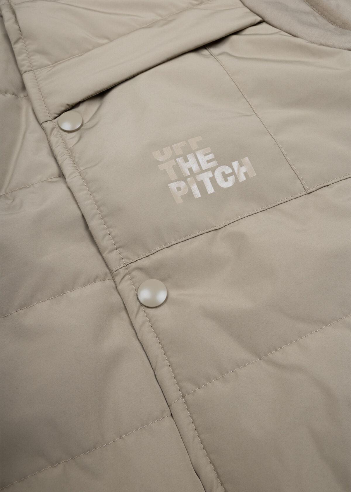 Padded Gilet, Sand, hi-res