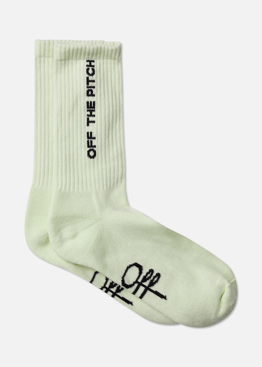 Off The Pitch Sock, Yellow/Green, hi-res