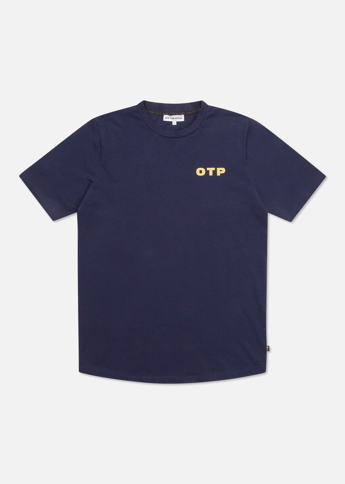 The Script Tee, Navy, hi-res