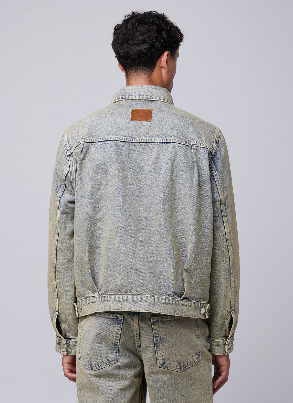 Bullet Denim Jacket, Sand, hi-res