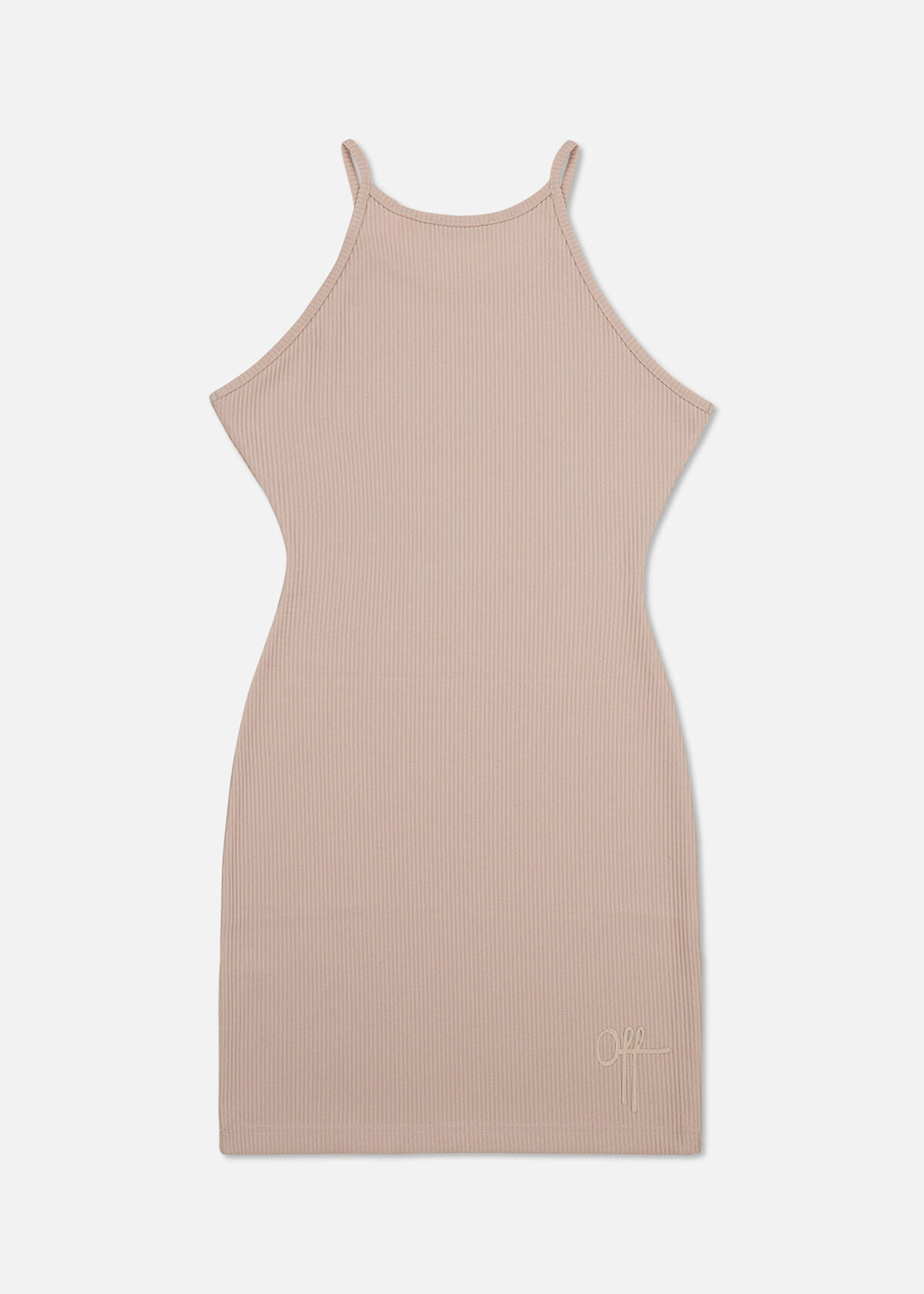 OTP BL Shoulderless Dress, Sand, hi-res