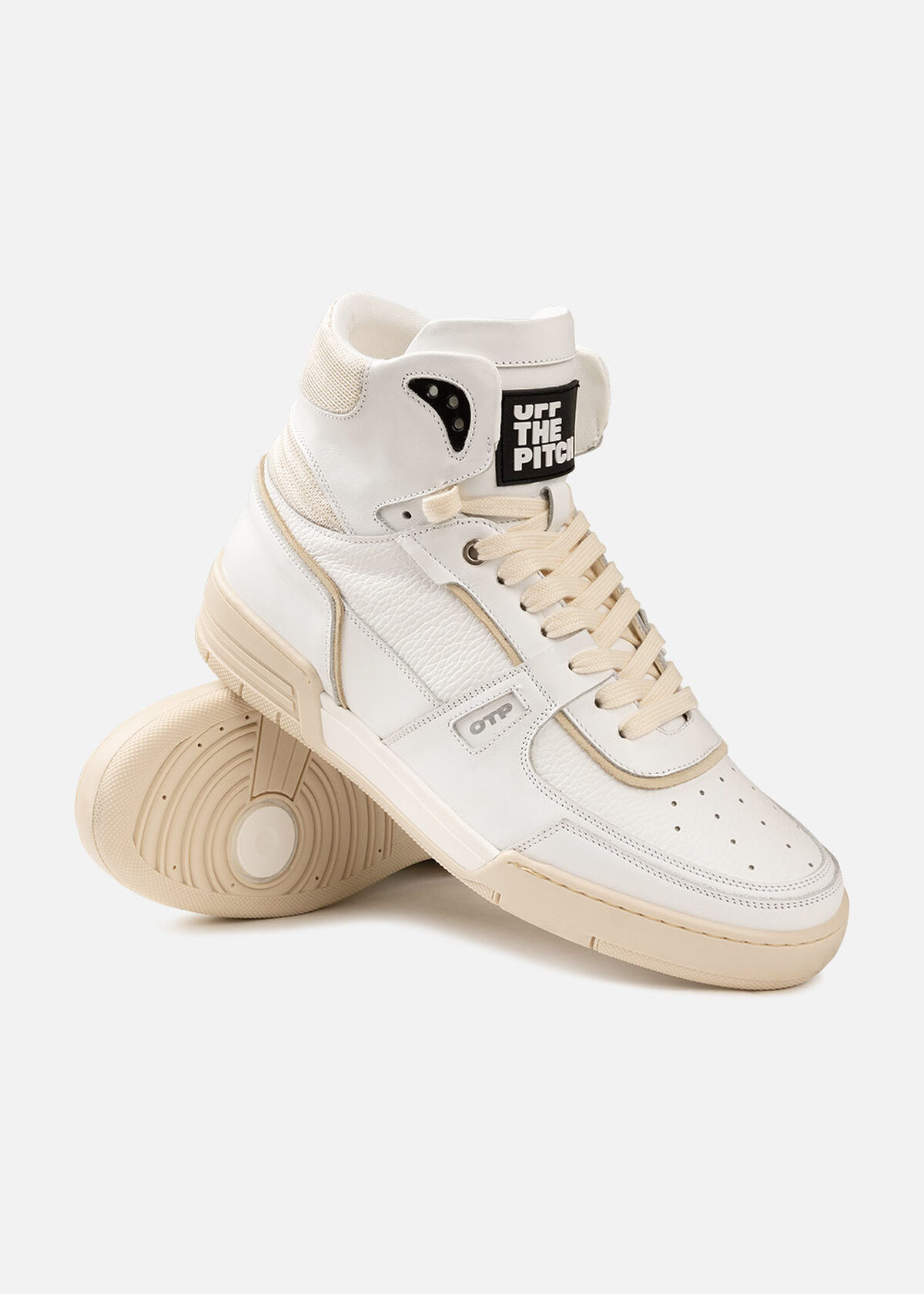 Basketta Hi - Silky Suede, White/Gold, hi-res
