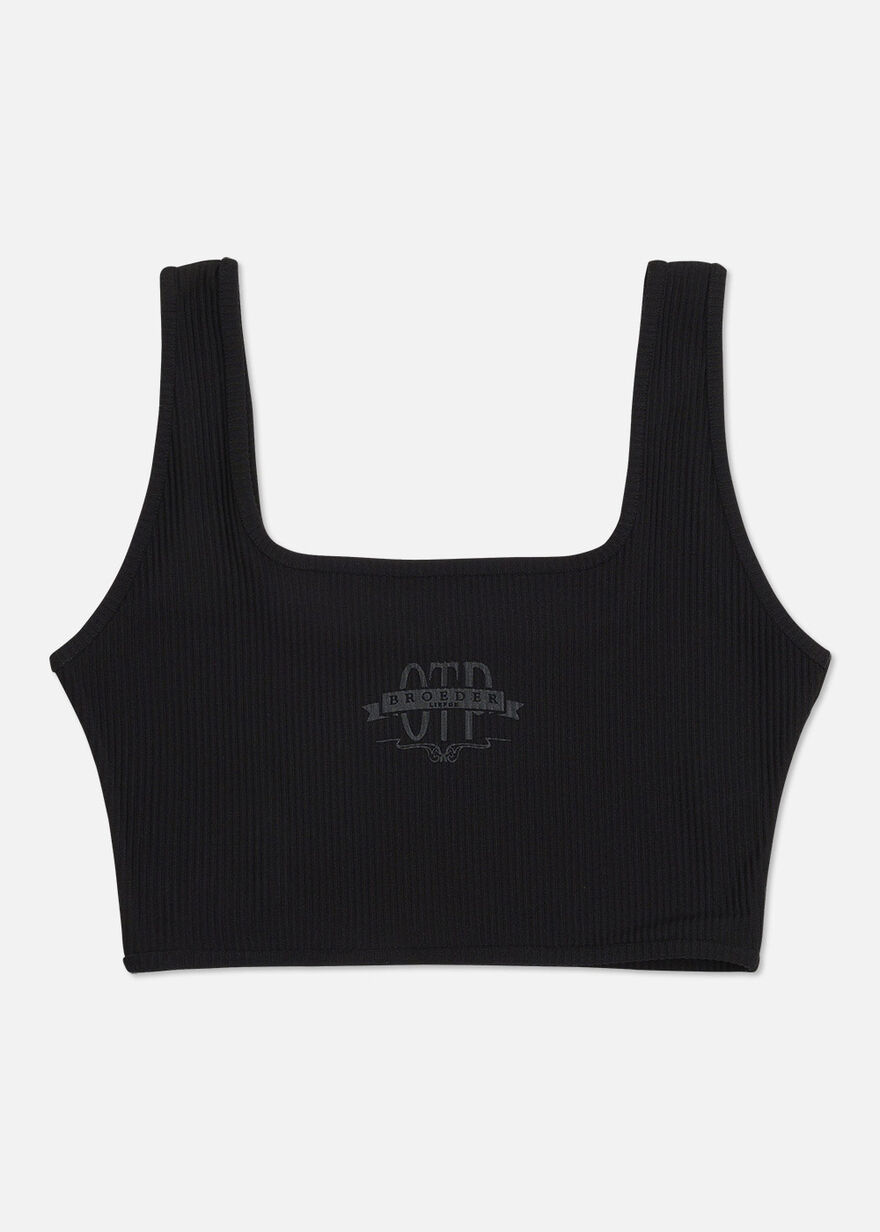 OTP BL Crop Top, Black, hi-res
