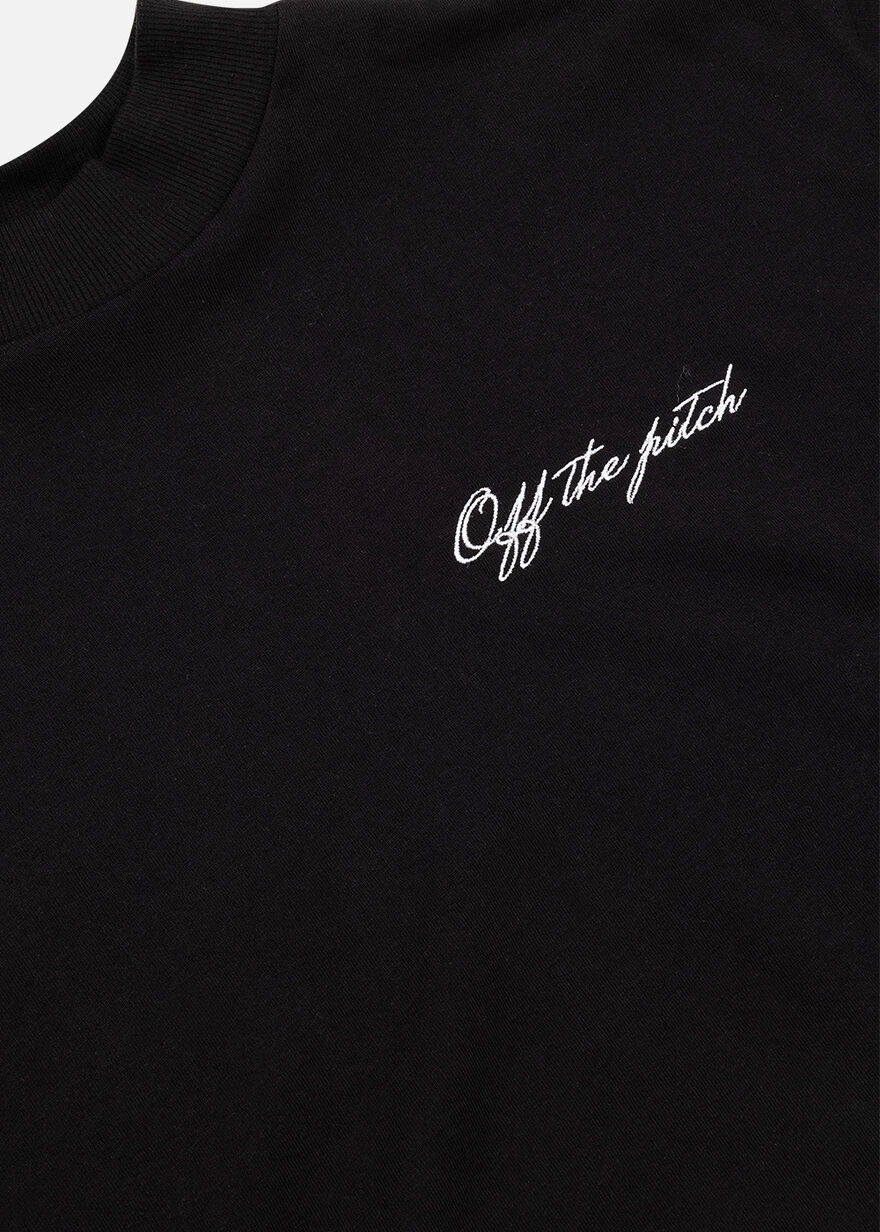 Script Tee Women, Black, hi-res