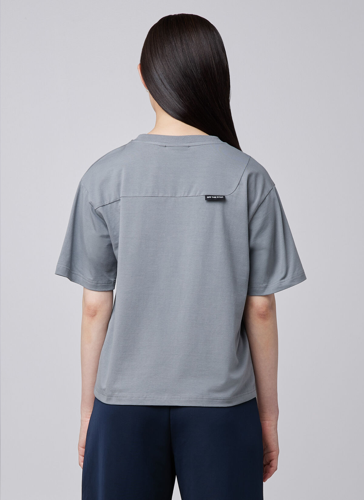 Wardrobe Regular WMNS Tee, Ultimate Grey, hi-res