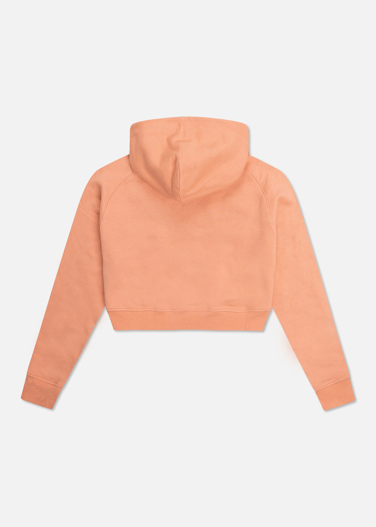 Comfort Cropped Hood Women - 100% Cotton, Peach, hi-res