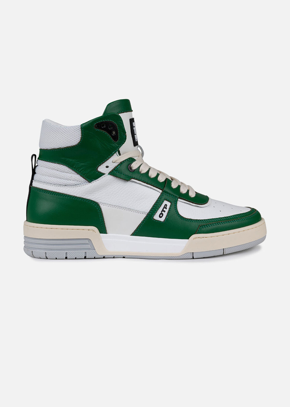 Basketta Hi, Green/White, hi-res