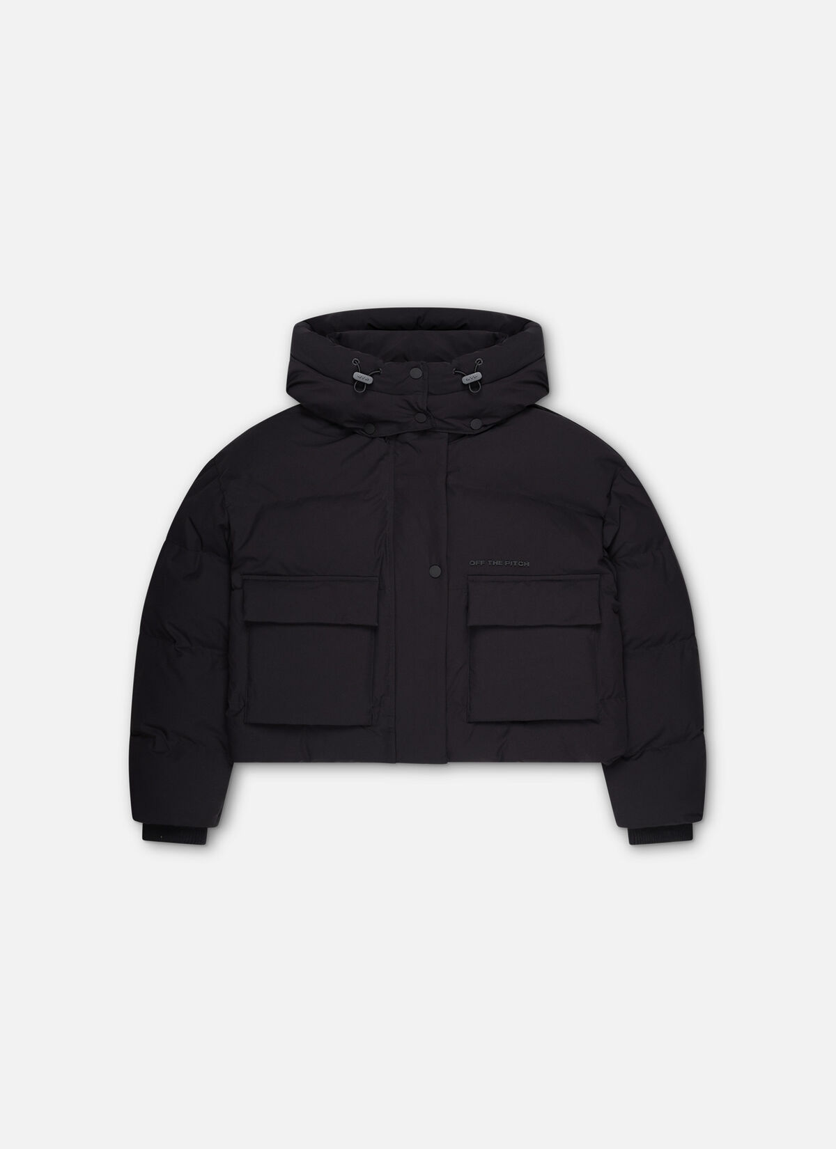Cropped WMNS Puffer, Black, hi-res