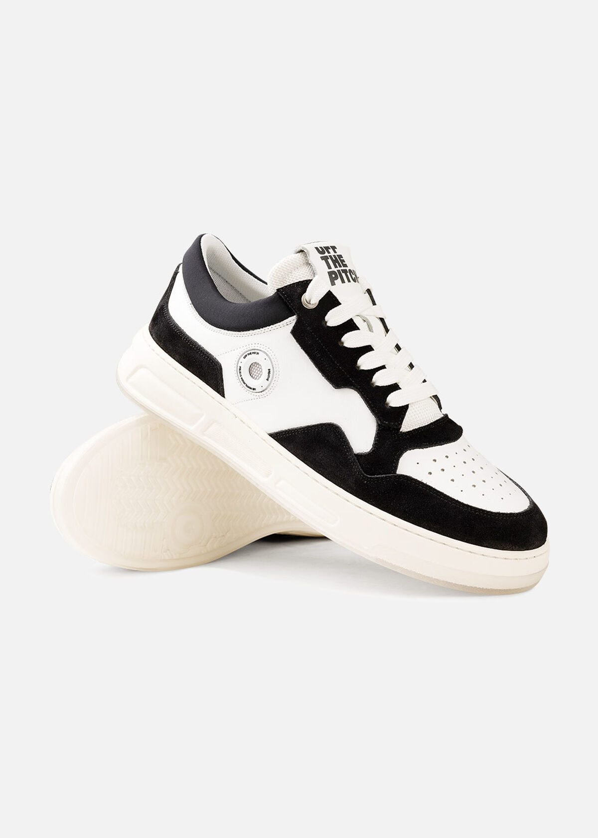 Breathe - Suede / Leather, Black/White, hi-res