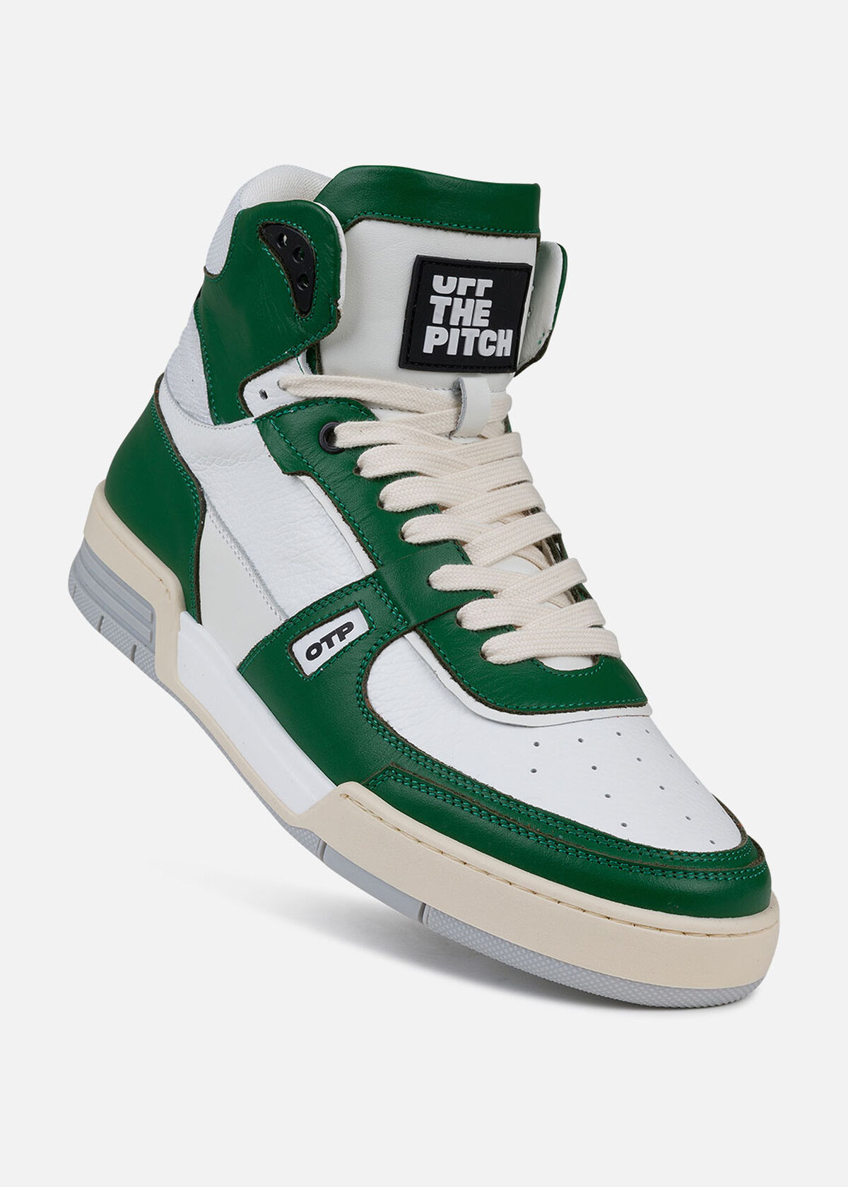 Basketta Hi, Green/White, hi-res