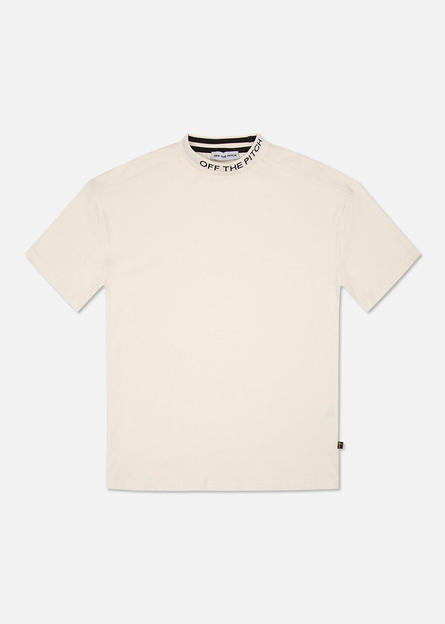 The Orphan Tee - Dark green- 100% Cotton, Off white, hi-res