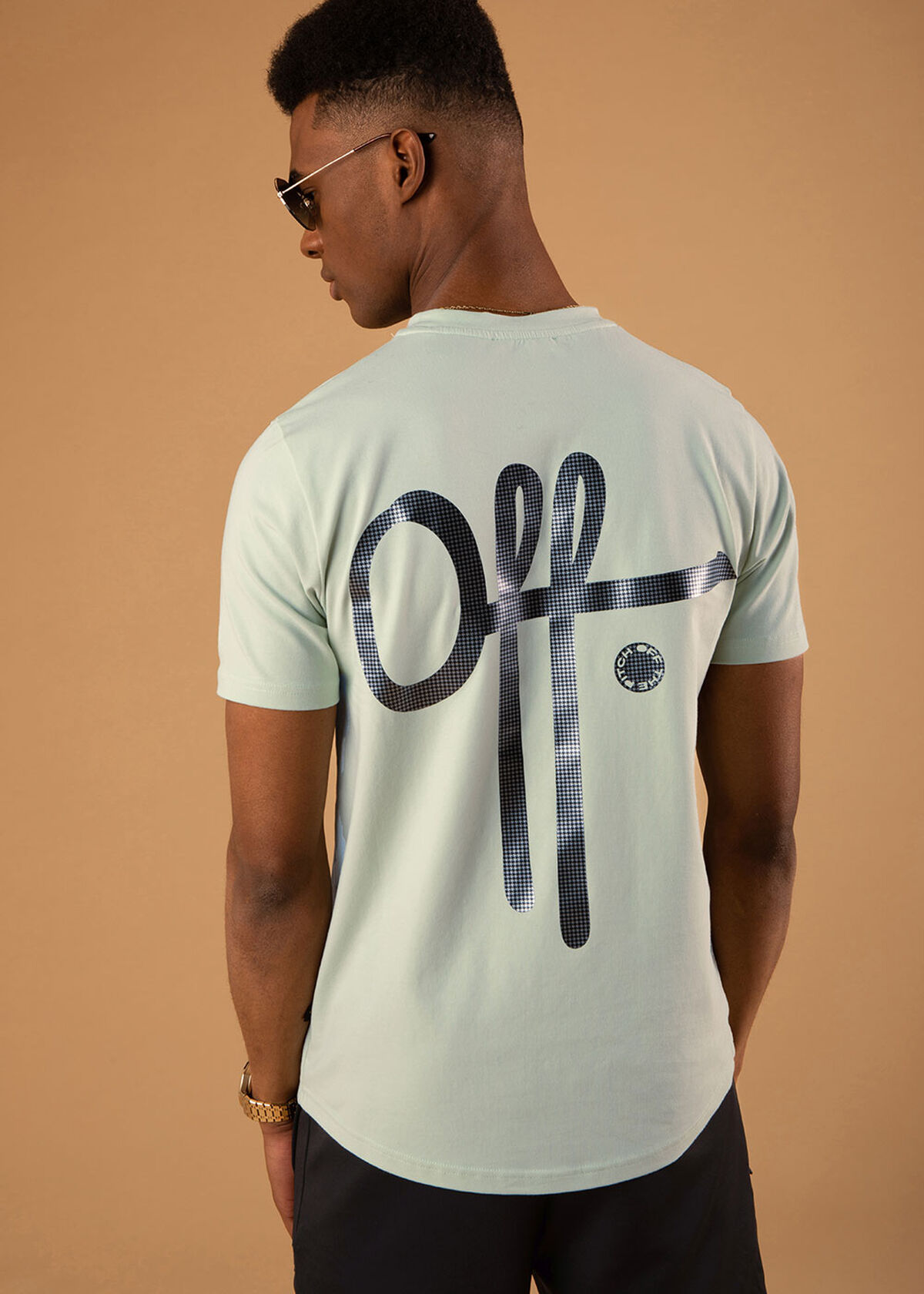 The Homeworld Slimfit Tee - Mint - 95% Cotton 5% E, Green, hi-res