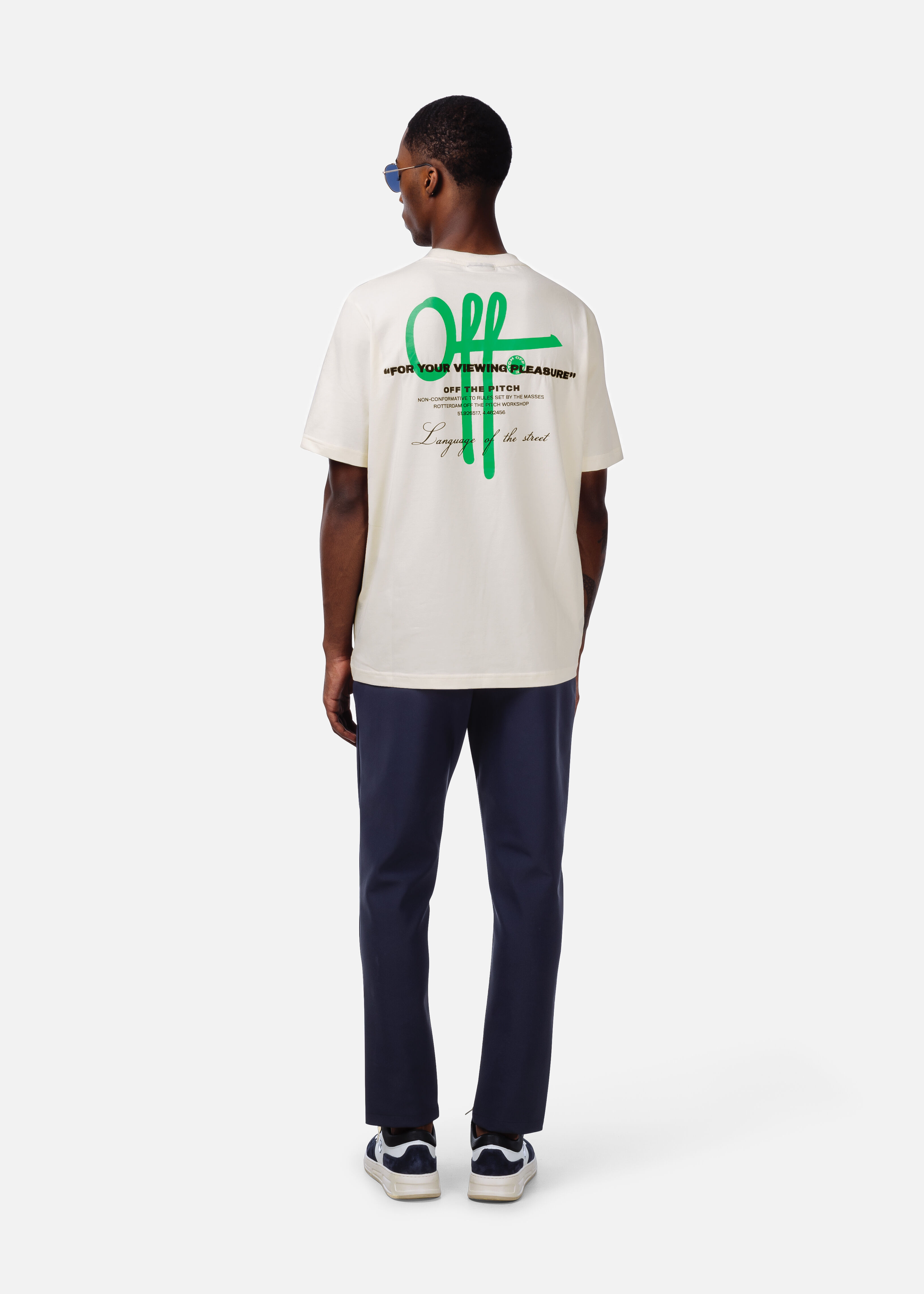 Off white 2025 tee fit