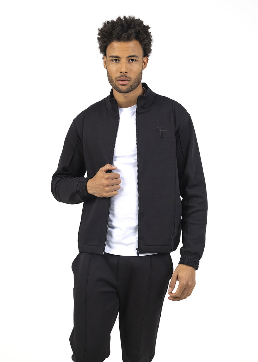 Gent Vest - 70% Viscose / 26% Polyester / 4% Elast, Black, hi-res
