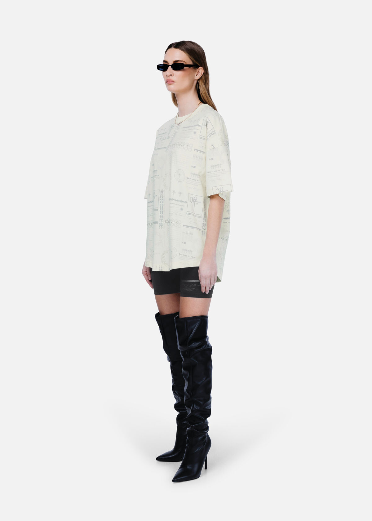 Biker shorts, Black, hi-res