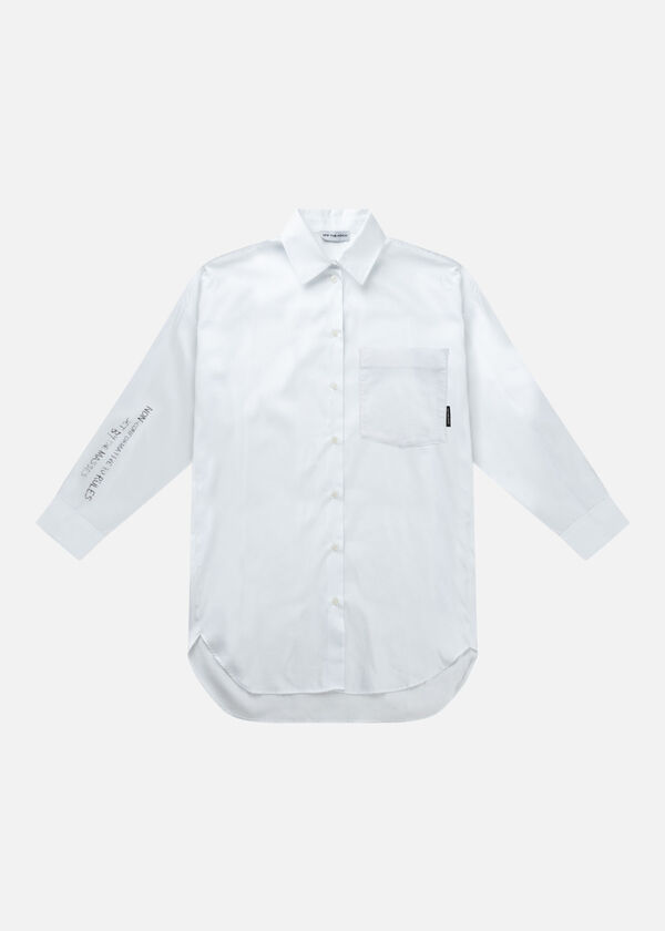 Oversized Chalk Shirt