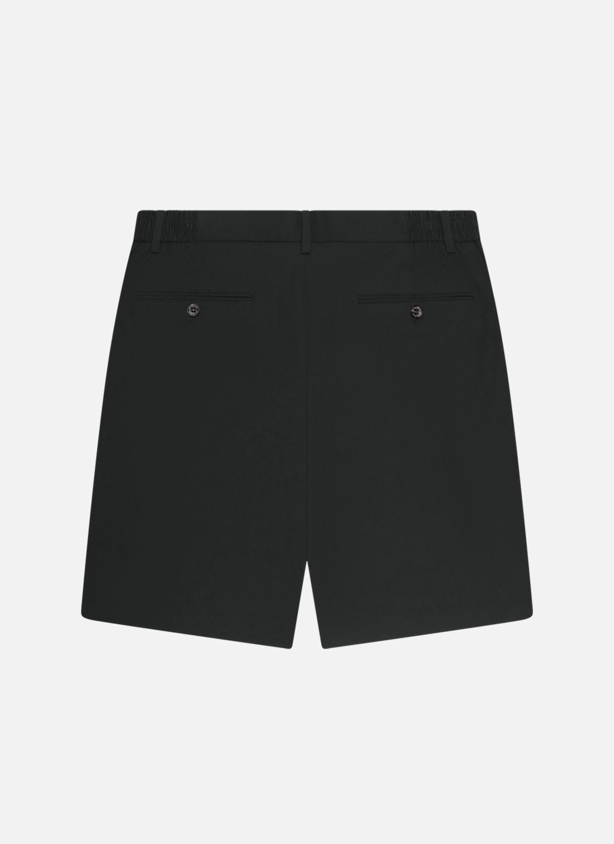 Pleated Marais Shorts, Black, hi-res