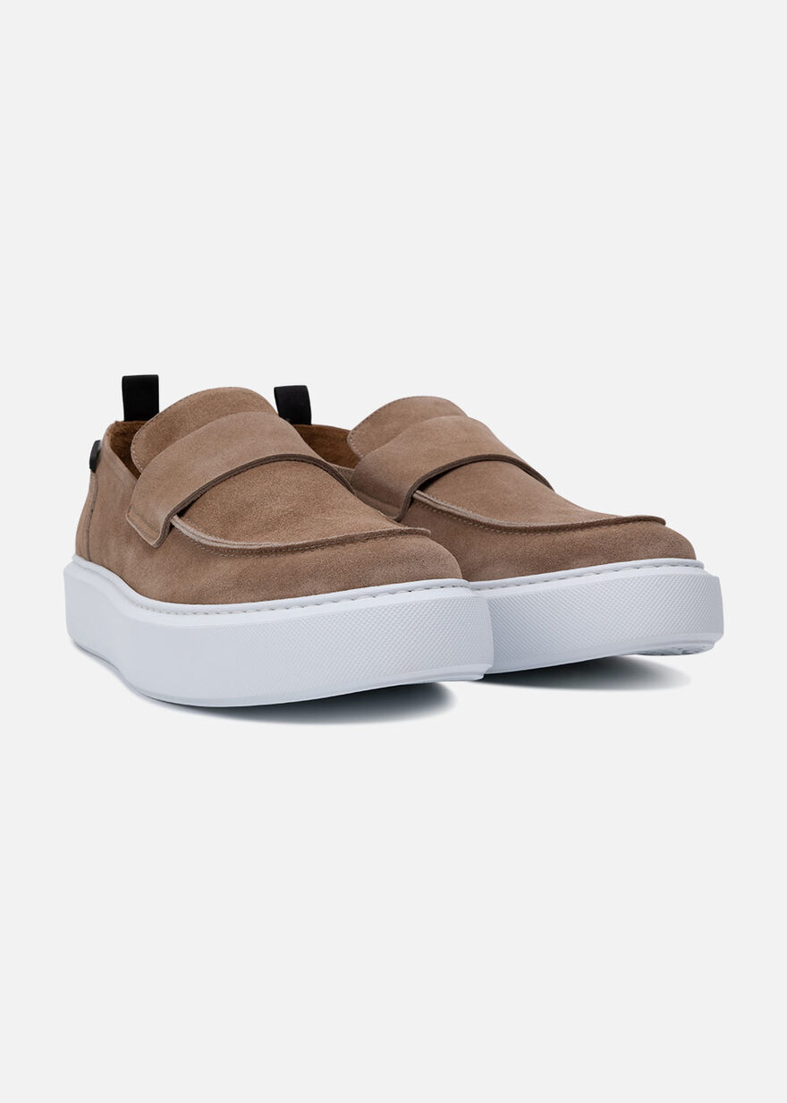 Loafer Velour (EVA), Sand, hi-res