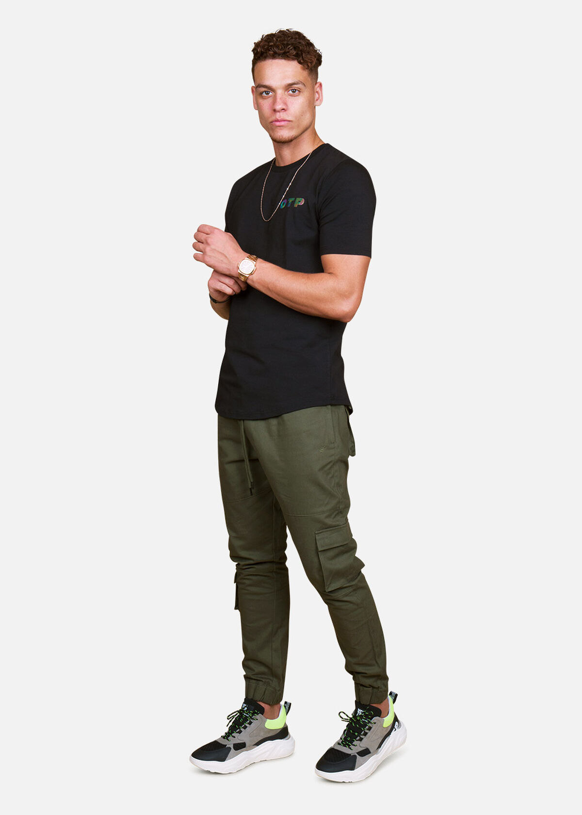 Illuminated Tee, Black, hi-res