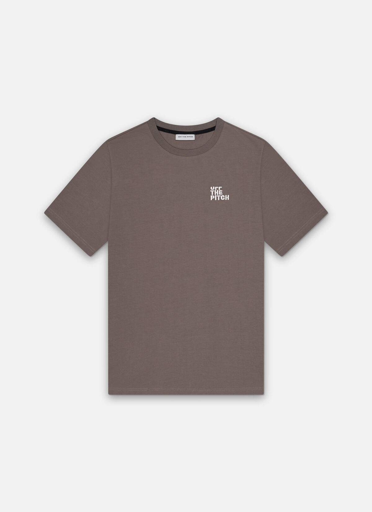 Fullstop Slim Fit Tee, Brown/Grey, hi-res