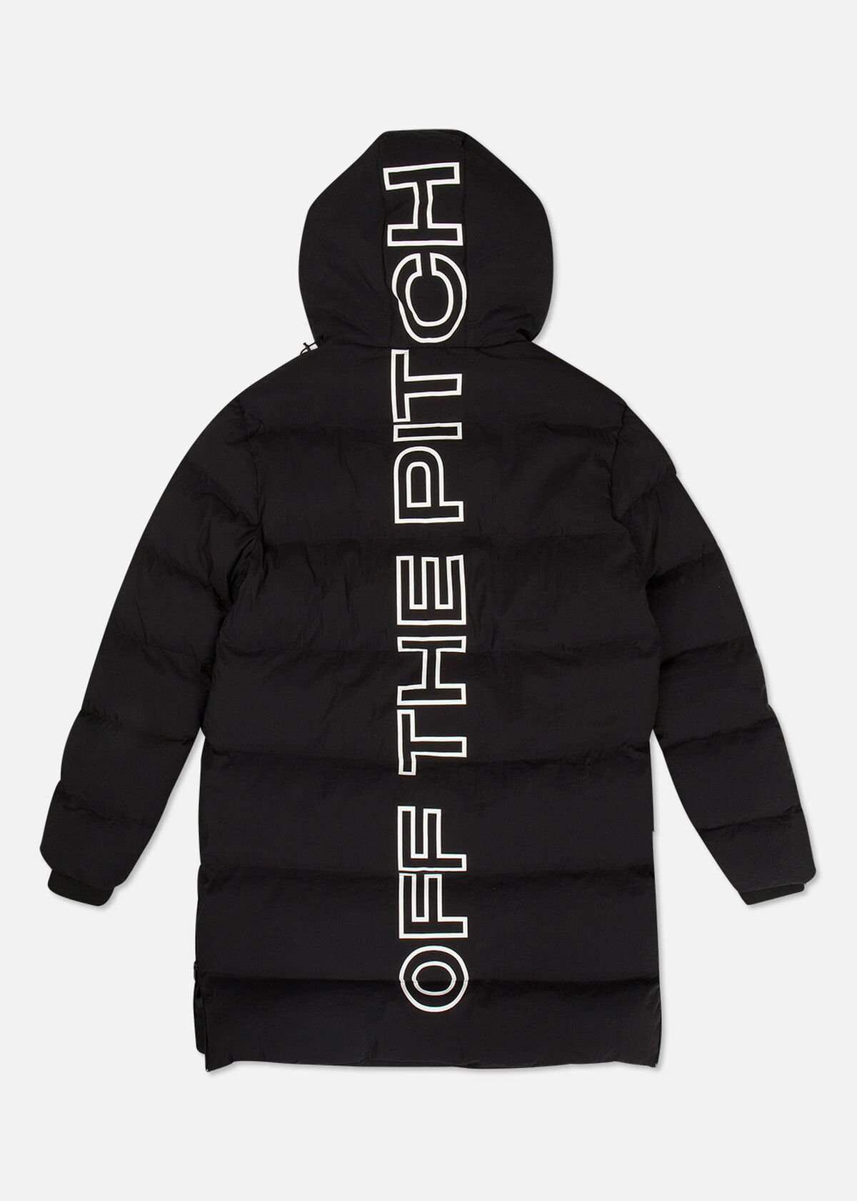 The Phoenix Longline Puffer, Black, hi-res