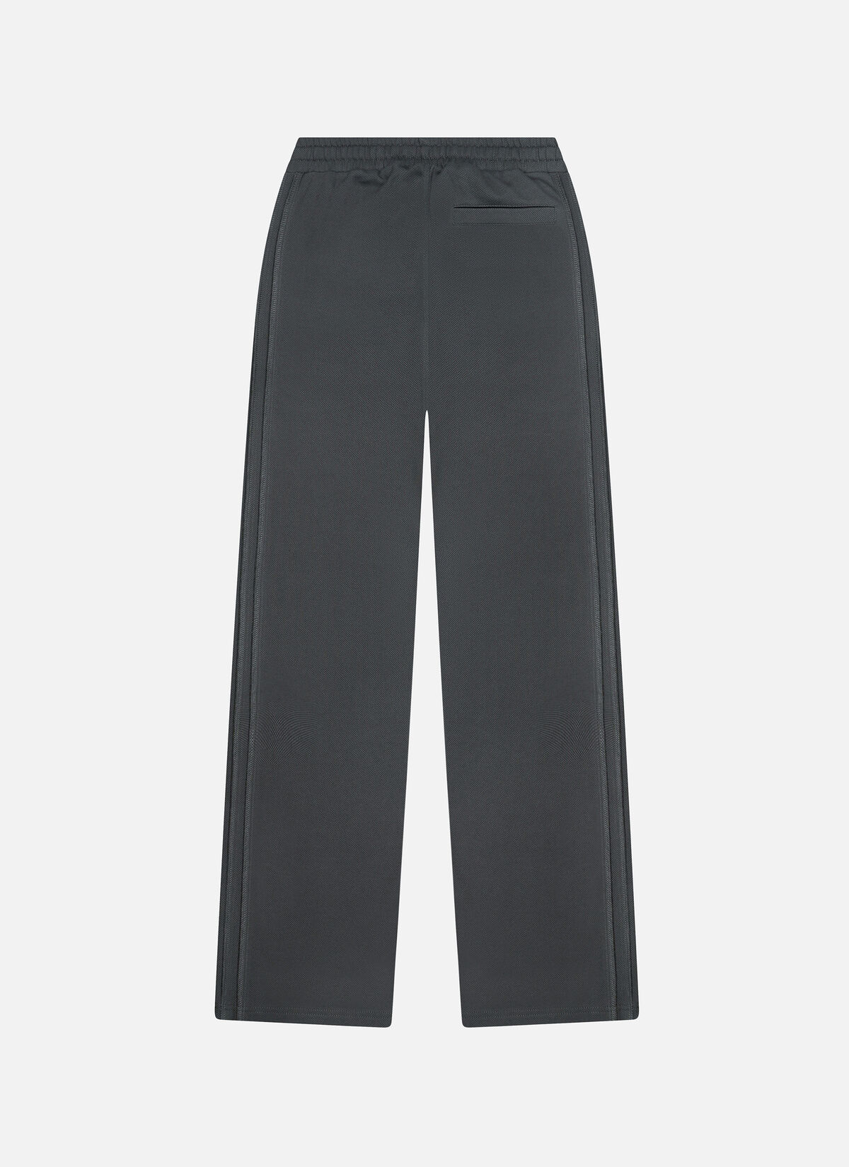 Raw Edge Panel Pants, Dark grey, hi-res