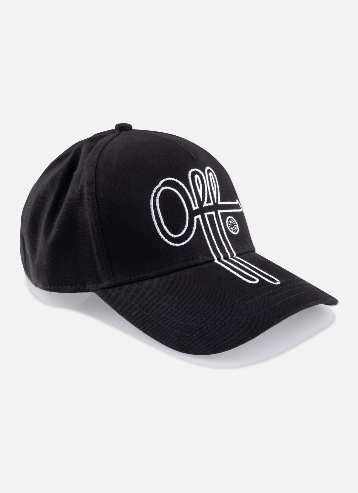 Outline Fullstop Cap, Black, hi-res