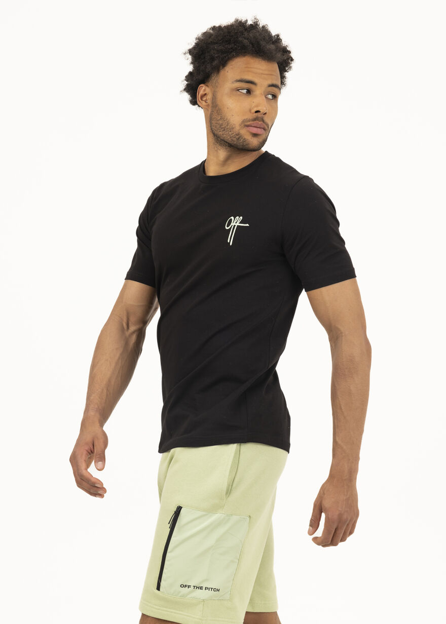 Lennox Shorts - 100% Cotton, Green/White, hi-res