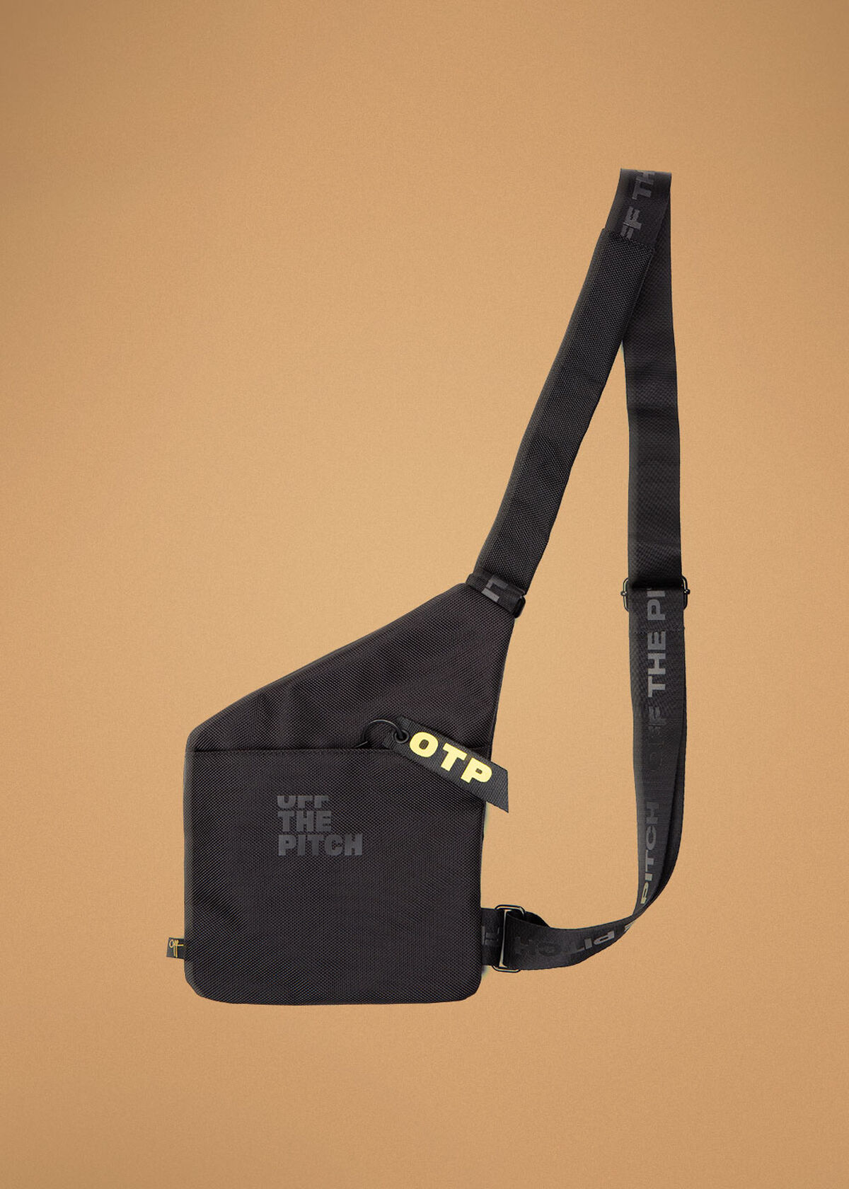 The Ruler Sling bag, Black, hi-res