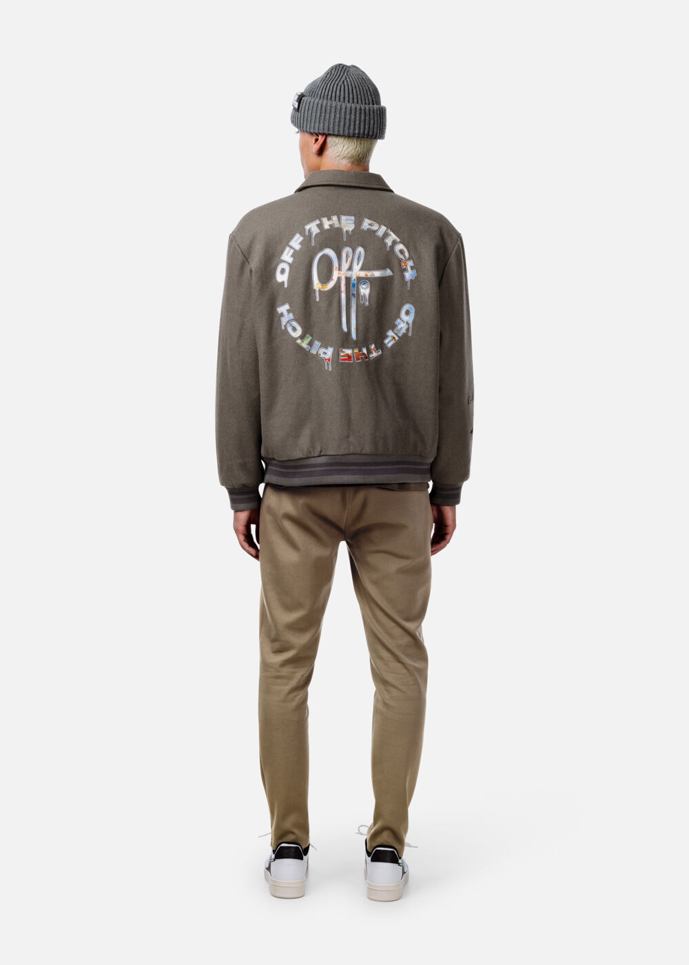 Graphic Varsity Jacket