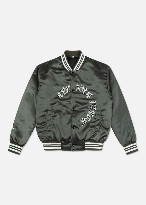 Satin Varsity Jacket