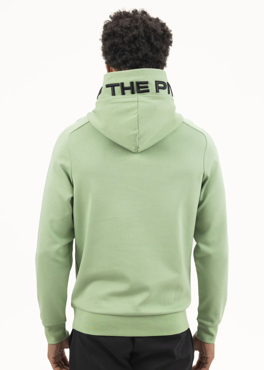 Private Pitch Hood - 75% Cotton / 20% Polyester / , Green/White, hi-res