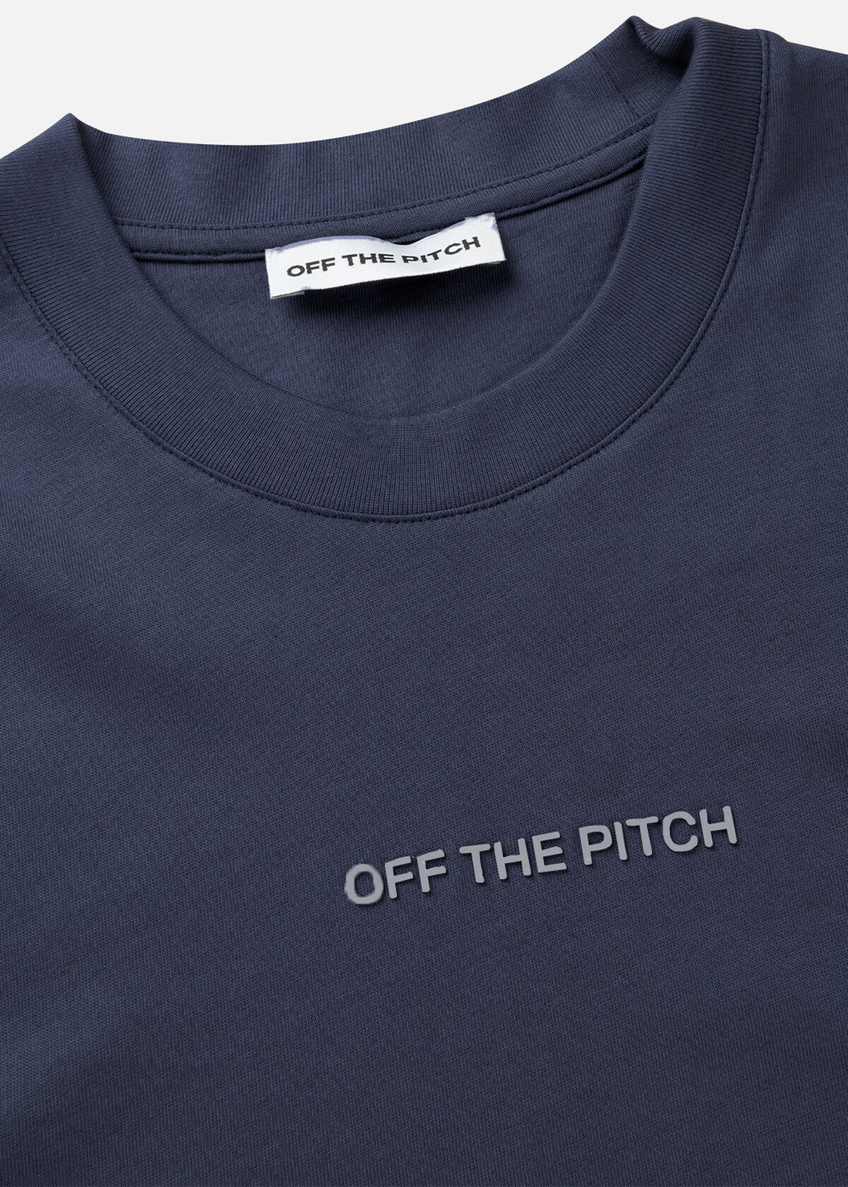 Mercerized Tee, Navy, hi-res