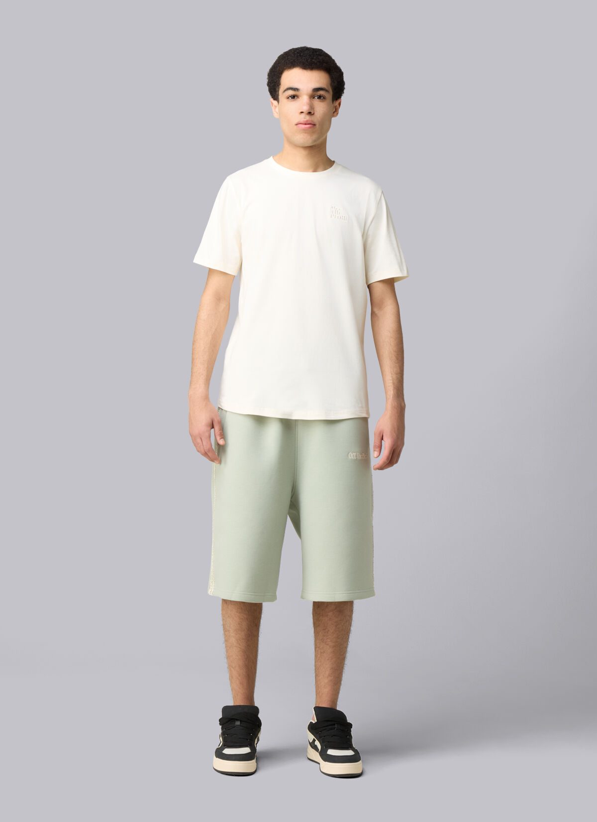 Blossom Slim Fit Tee, Off white, hi-res
