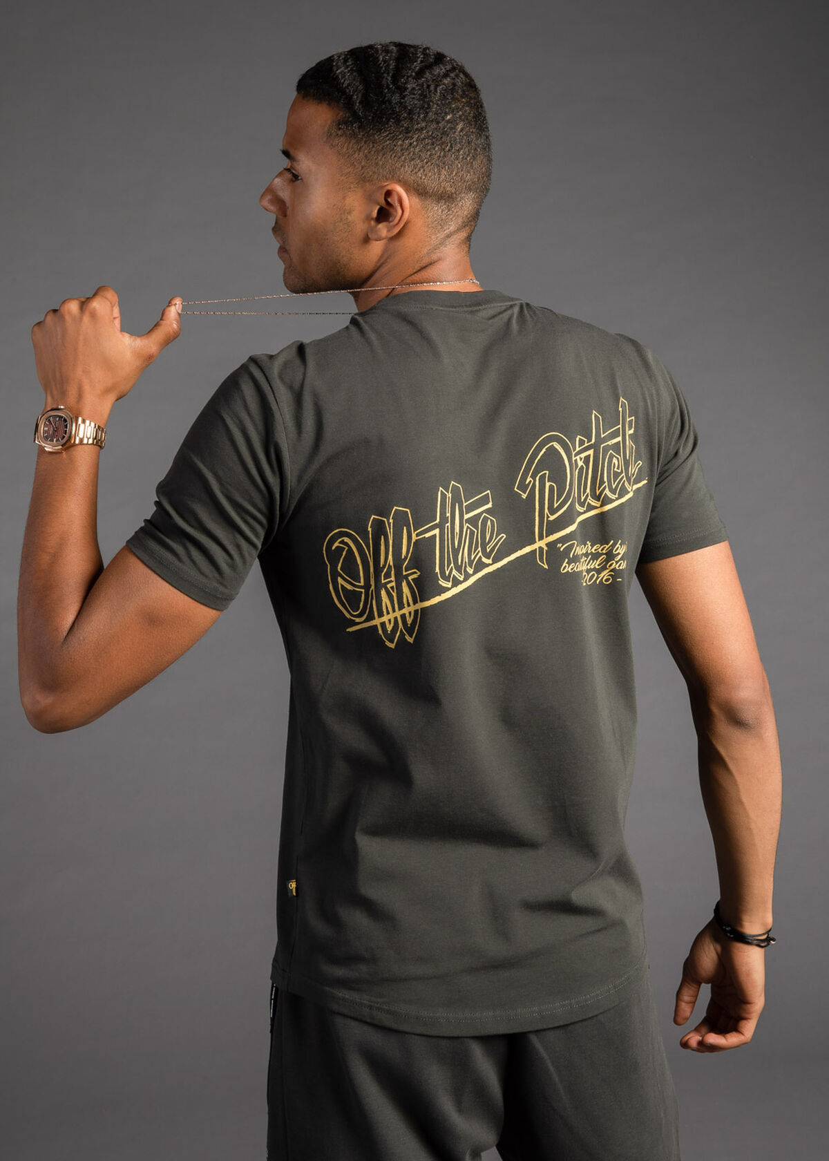 The Script Tee, Green, hi-res